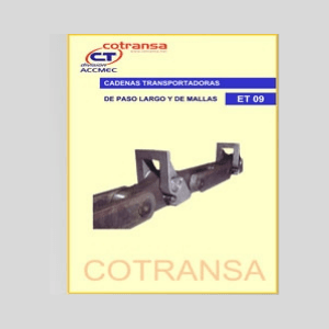 Cadenas transportadoras, nuevo catálogo ET09