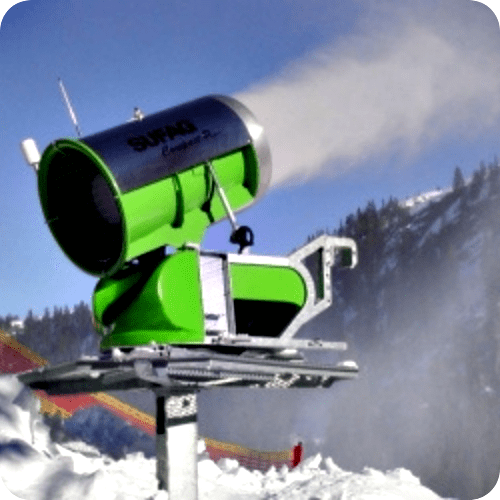  Sistema de inclinación de Cañón de Nieve